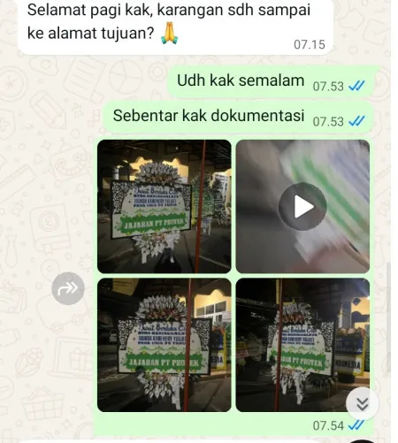 Pengiriman Papan Bunga Selamat Lubangindangan Butuh