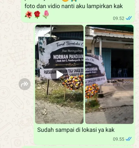 Pengiriman Karangan Bunga Lubangindangan Butuh